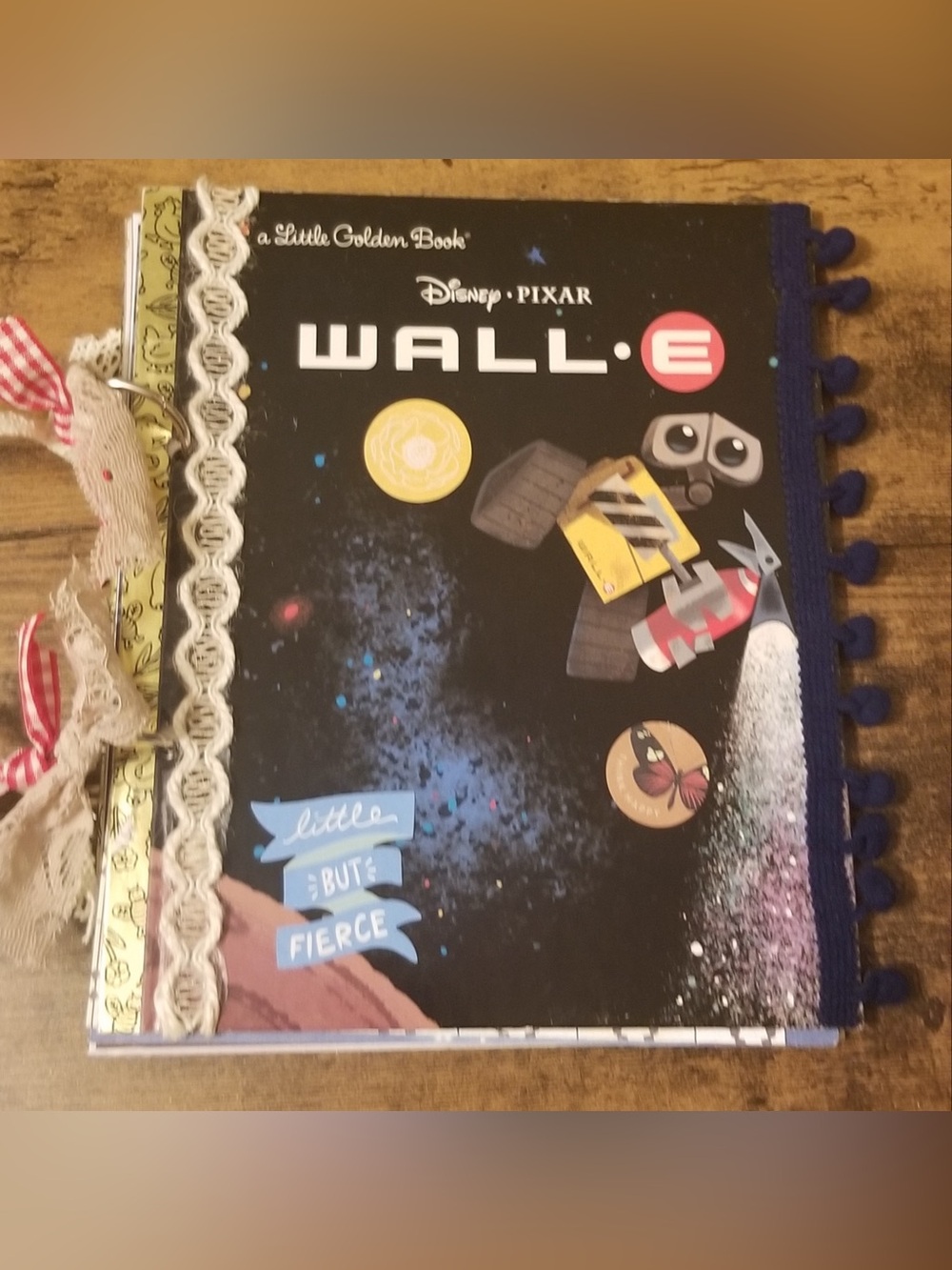 Disney WALL·E Little Golden Book Mixed Media Journal